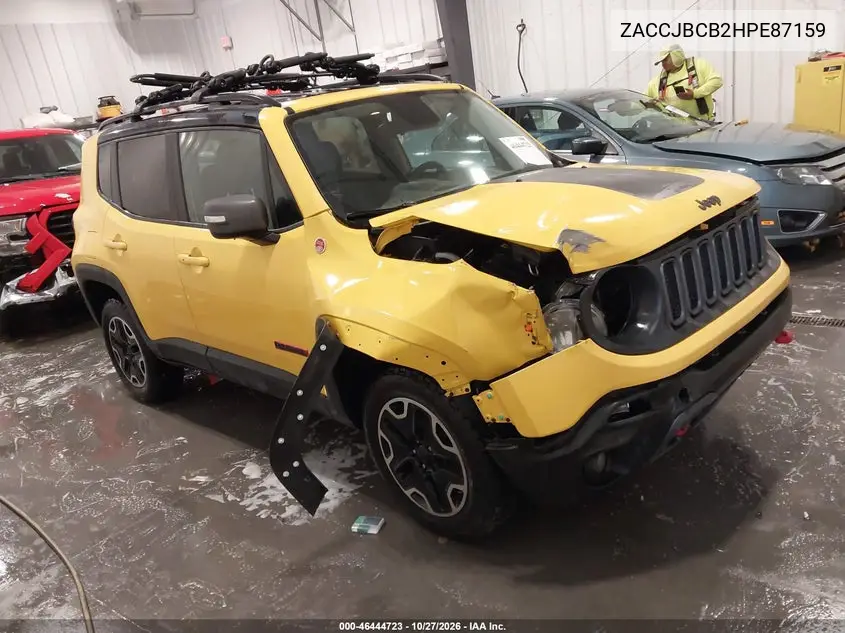 JEEP RENEGADE 2017, VIN ZACCJBCB2HPE87159