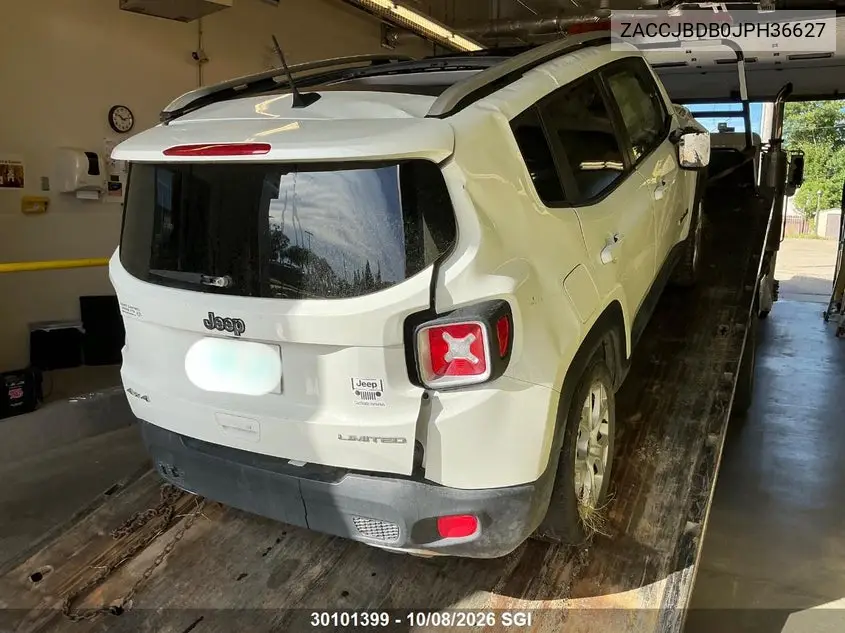 2018 JEEP RENEGADE VIN ZACCJBDB0JPH36627 — фото 4
