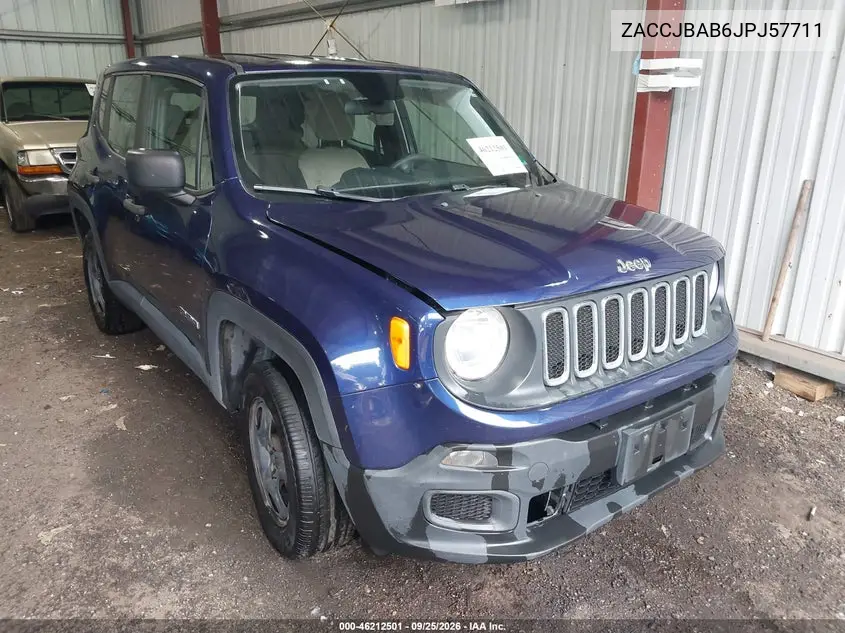 JEEP RENEGADE 2018, VIN ZACCJBAB6JPJ57711