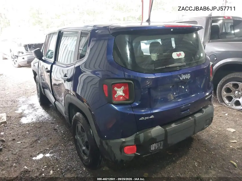 2018 JEEP RENEGADE VIN ZACCJBAB6JPJ57711 — фото 3