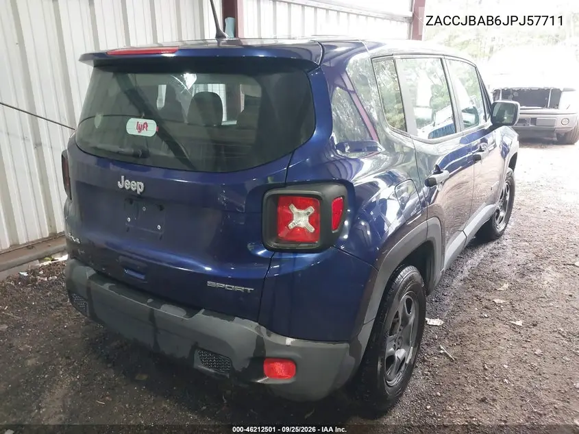 2018 JEEP RENEGADE VIN ZACCJBAB6JPJ57711 — фото 4