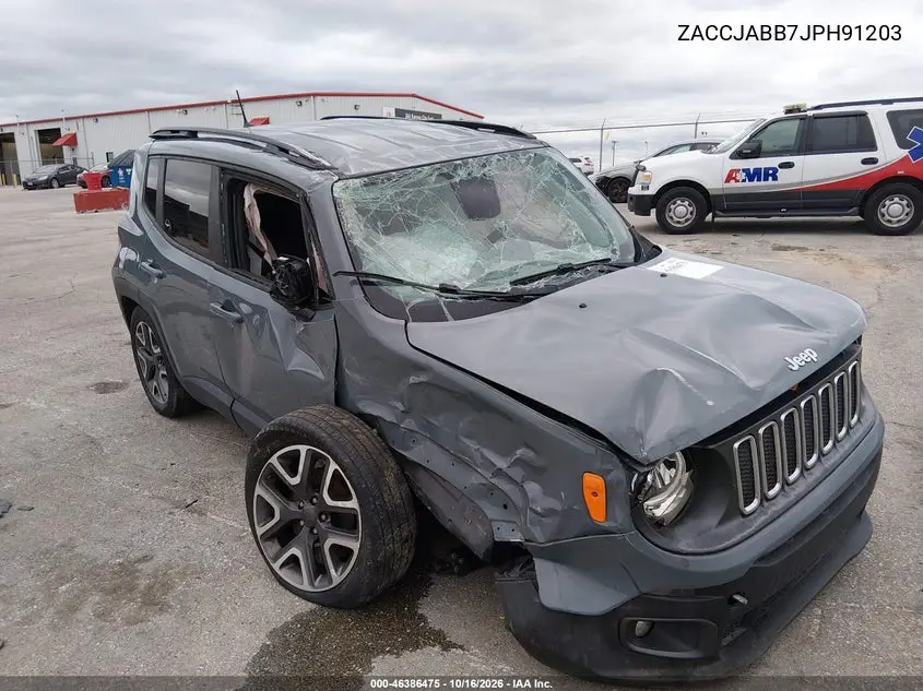 JEEP RENEGADE 2018, VIN ZACCJABB7JPH91203