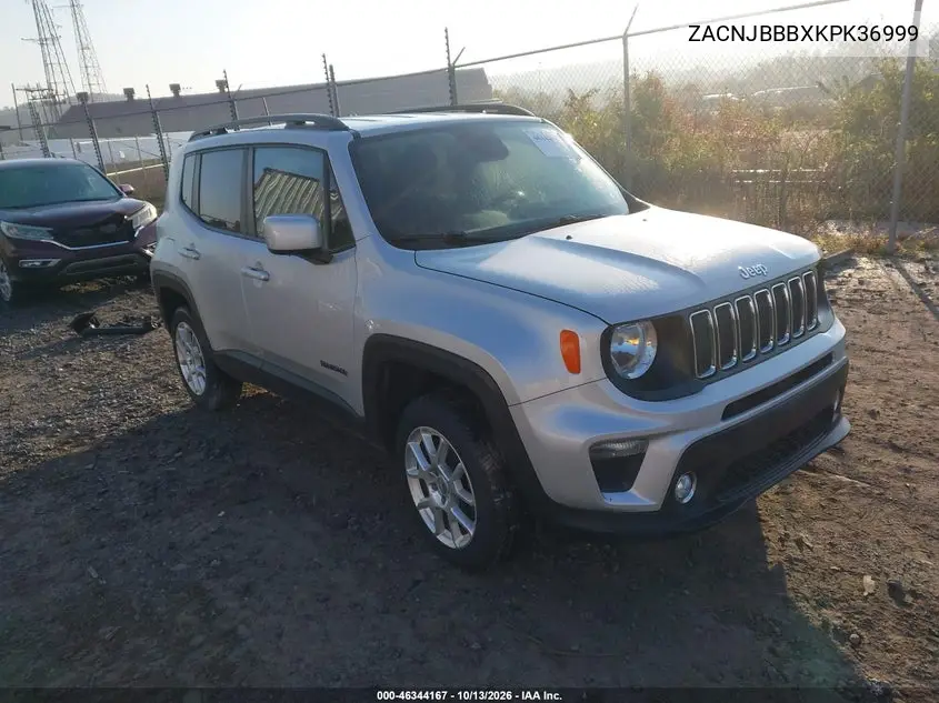 JEEP RENEGADE 2019, VIN ZACNJBBBXKPK36999