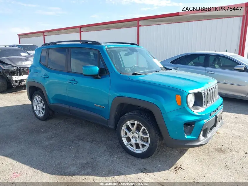 JEEP RENEGADE 2019, VIN ZACNJBBB1KPK75447