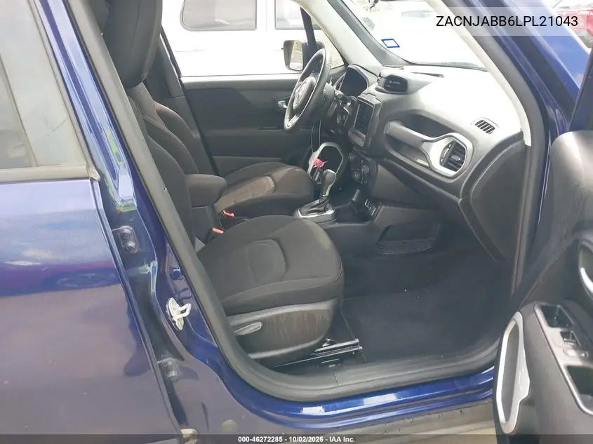 2020 JEEP RENEGADE VIN ZACNJABB6LPL21043 — фото 5