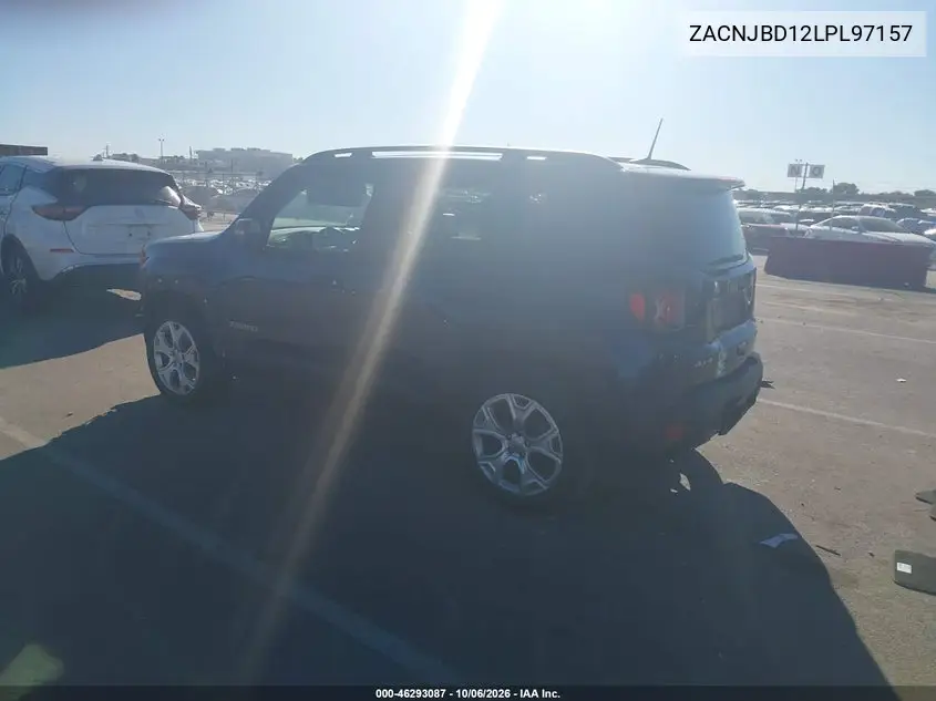 2020 JEEP RENEGADE VIN ZACNJBD12LPL97157 — фото 3