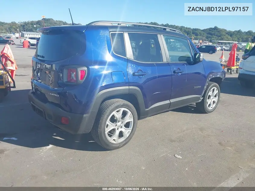 2020 JEEP RENEGADE VIN ZACNJBD12LPL97157 — фото 4