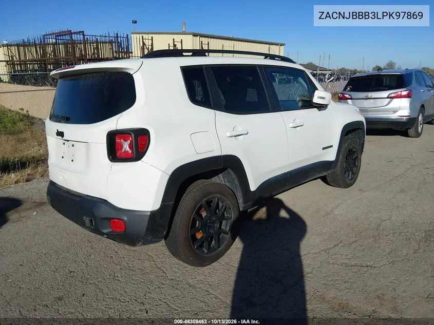 2020 JEEP RENEGADE VIN ZACNJBBB3LPK97869 — фото 4