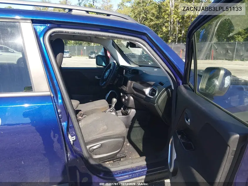 2020 JEEP RENEGADE VIN ZACNJABB3LPL51133 — фото 5