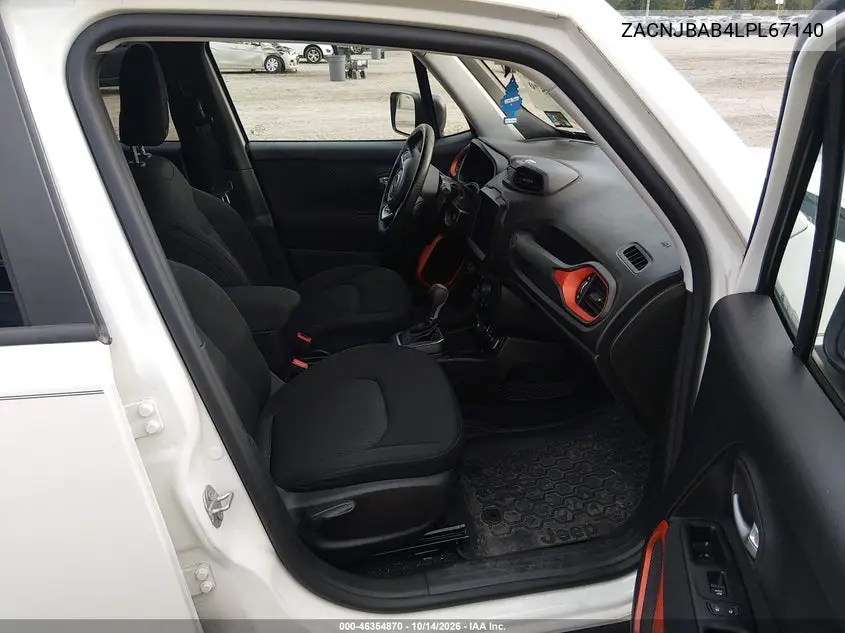 2020 JEEP RENEGADE VIN ZACNJBAB4LPL67140 — фото 5