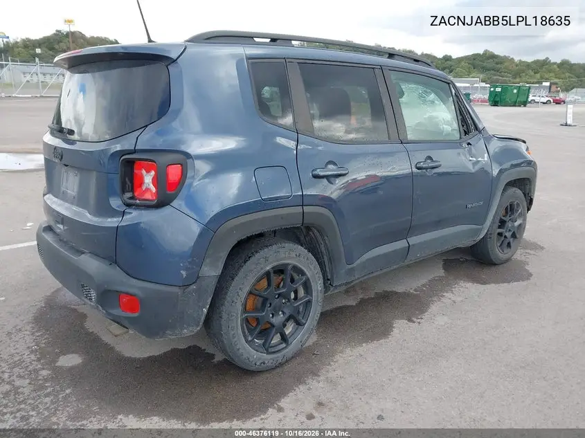 2020 JEEP RENEGADE VIN ZACNJABB5LPL18635 — фото 4