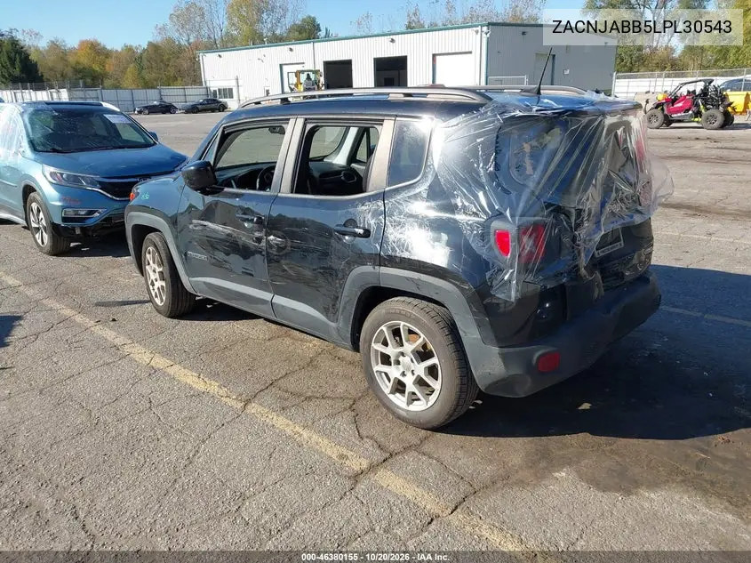 2020 JEEP RENEGADE VIN ZACNJABB5LPL30543 — фото 3