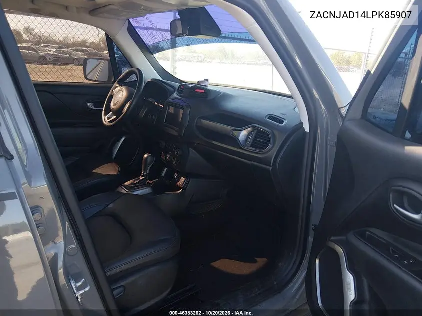 2020 JEEP RENEGADE VIN ZACNJAD14LPK85907 — фото 5