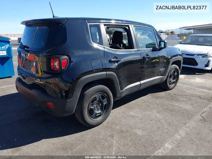 2020 JEEP RENEGADE VIN ZACNJBAB0LPL82377 — фото 4