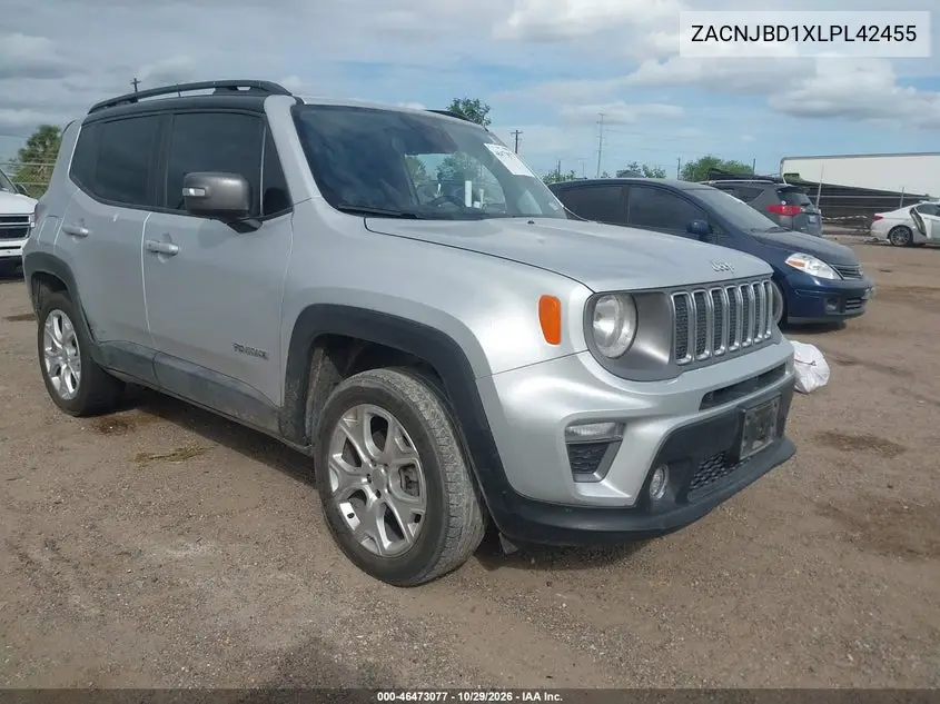 JEEP RENEGADE 2020, VIN ZACNJBD1XLPL42455