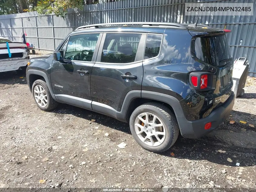 2021 JEEP RENEGADE VIN ZACNJDBB4MPN32485 — фото 3
