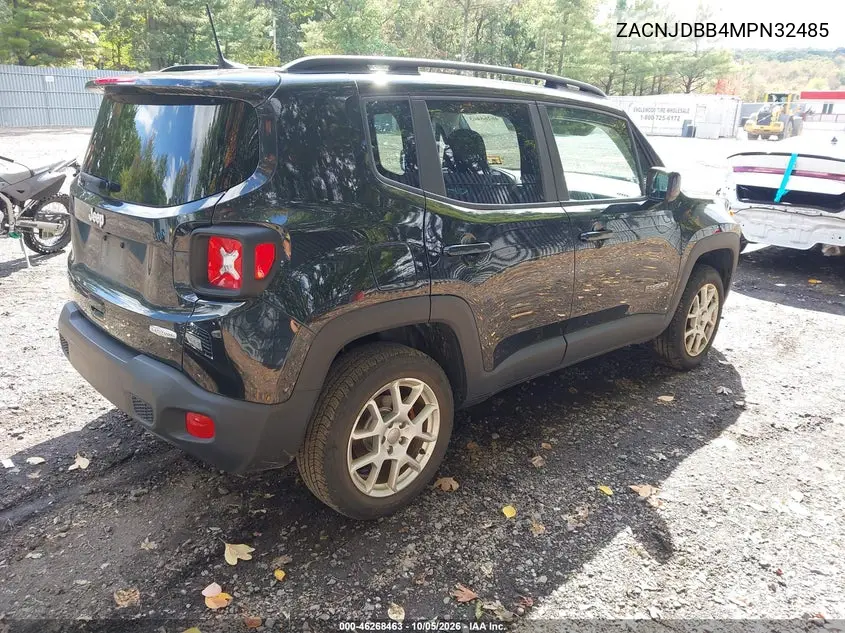 2021 JEEP RENEGADE VIN ZACNJDBB4MPN32485 — фото 4
