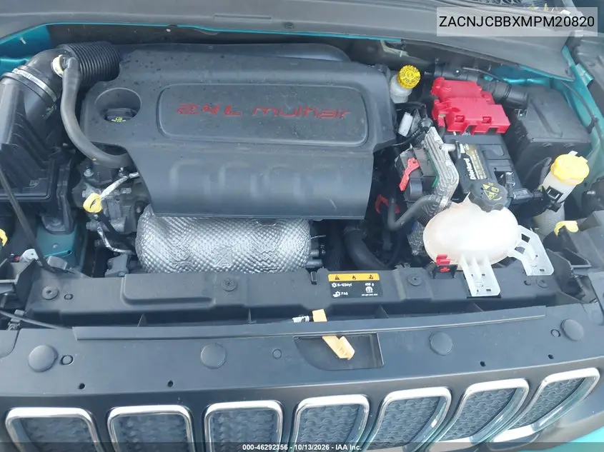 2021 JEEP RENEGADE VIN ZACNJCBBXMPM20820 — фото 10