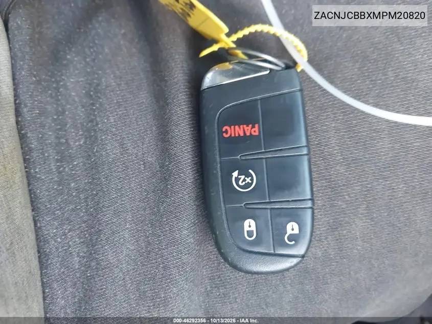 2021 JEEP RENEGADE VIN ZACNJCBBXMPM20820 — фото 11