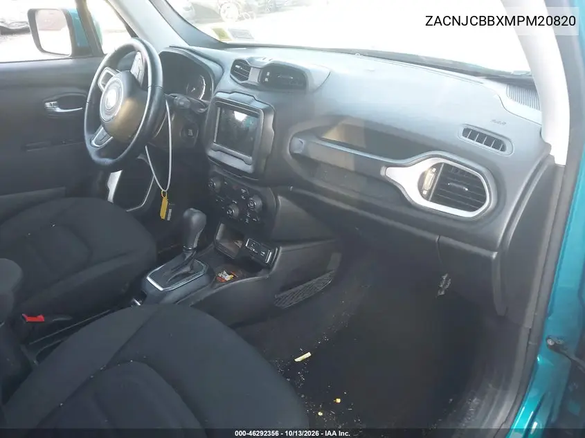 2021 JEEP RENEGADE VIN ZACNJCBBXMPM20820 — фото 5