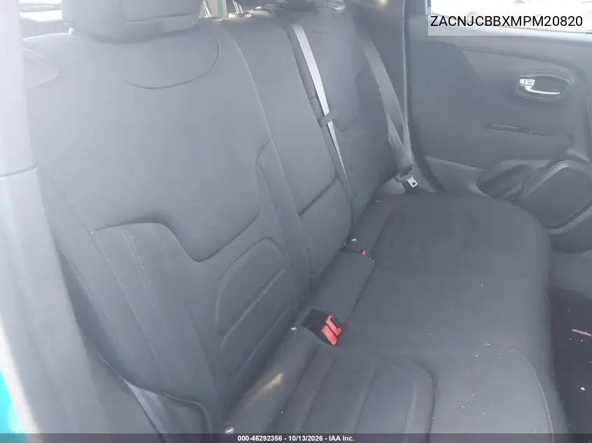 2021 JEEP RENEGADE VIN ZACNJCBBXMPM20820 — фото 8