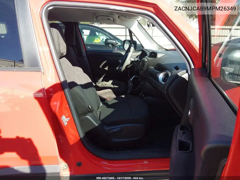 2021 JEEP RENEGADE VIN ZACNJCAB9MPM26349 — фото 5