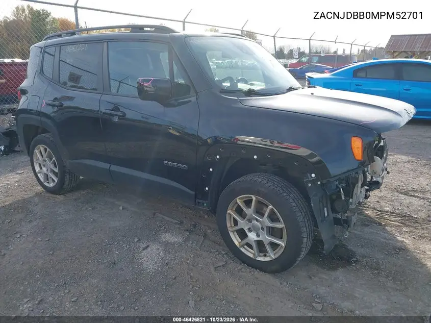 JEEP RENEGADE 2021, VIN ZACNJDBB0MPM52701