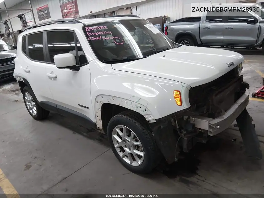 JEEP RENEGADE 2021, VIN ZACNJDBB5MPM28930