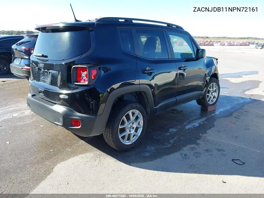 2022 JEEP RENEGADE VIN ZACNJDB11NPN72161 — фото 4