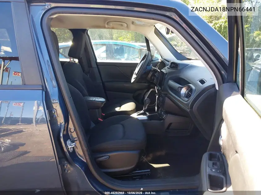 2022 JEEP RENEGADE VIN ZACNJDA18NPN66441 — фото 5