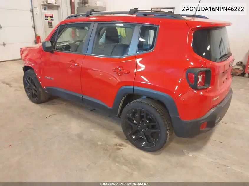 2022 JEEP RENEGADE VIN ZACNJDA16NPN46222 — фото 3