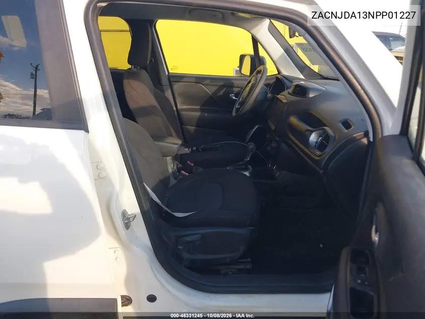 2022 JEEP RENEGADE VIN ZACNJDA13NPP01227 — фото 5