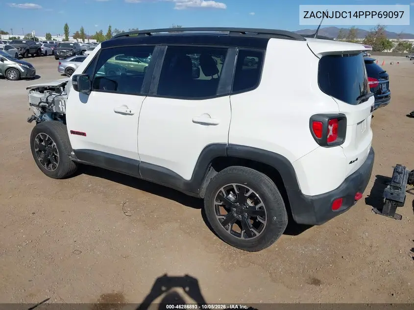 2023 JEEP RENEGADE VIN ZACNJDC14PPP69097 — фото 3