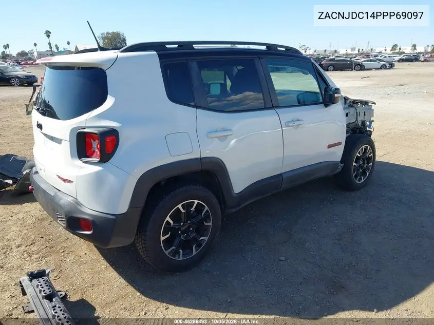 2023 JEEP RENEGADE VIN ZACNJDC14PPP69097 — фото 4