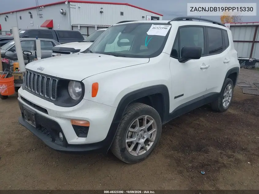 2023 JEEP RENEGADE VIN ZACNJDB19PPP15330 — фото 2