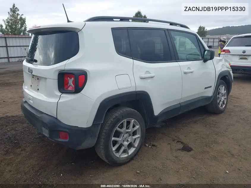 2023 JEEP RENEGADE VIN ZACNJDB19PPP15330 — фото 4