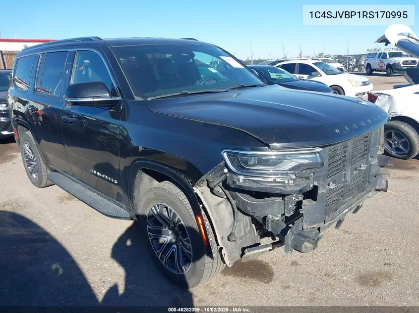 JEEP WAGONEER 2024, VIN 1C4SJVBP1RS170995