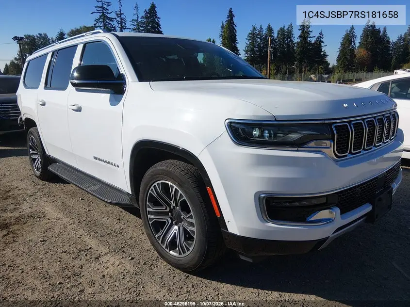 JEEP WAGONEER 2024, VIN 1C4SJSBP7RS181658