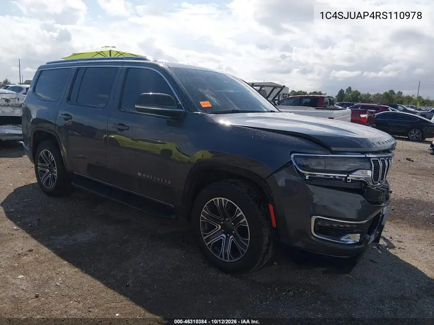 JEEP WAGONEER 2024, VIN 1C4SJUAP4RS110978
