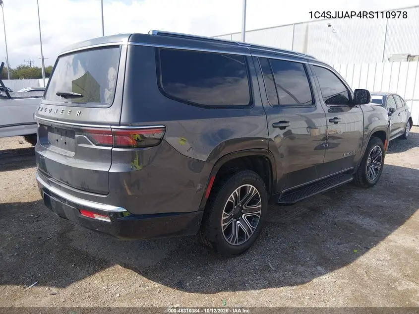 2024 JEEP WAGONEER VIN 1C4SJUAP4RS110978 — фото 4
