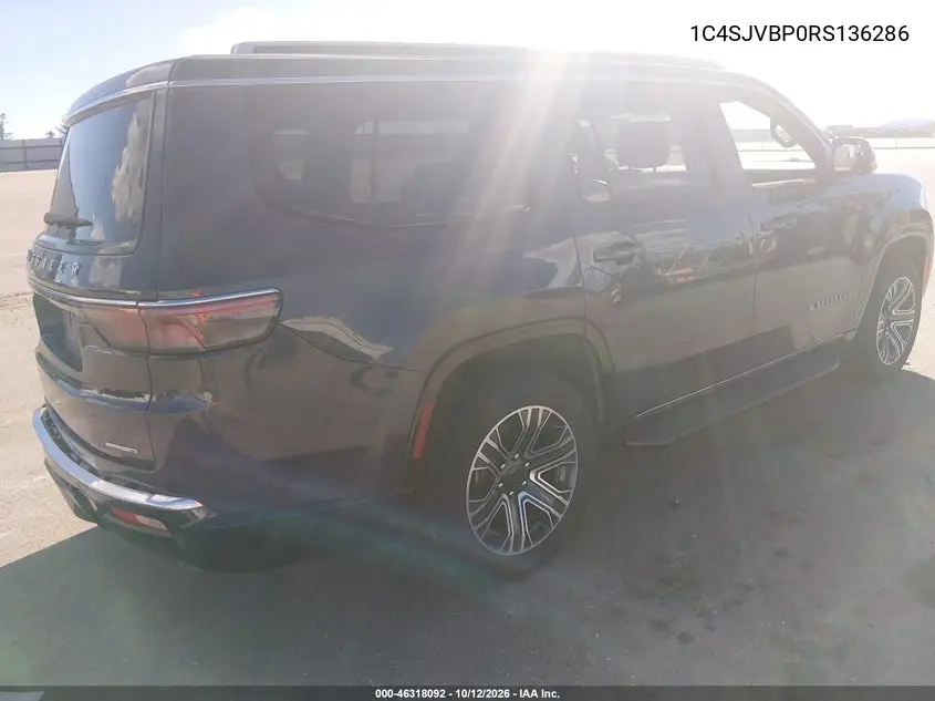 2024 JEEP WAGONEER VIN 1C4SJVBP0RS136286 — фото 4