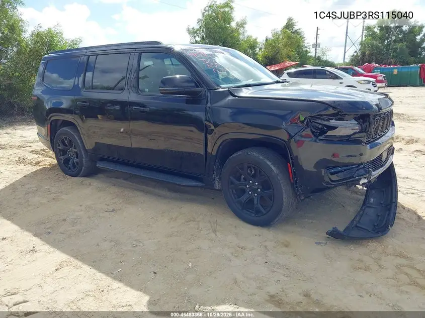 JEEP WAGONEER 2024, VIN 1C4SJUBP3RS115040