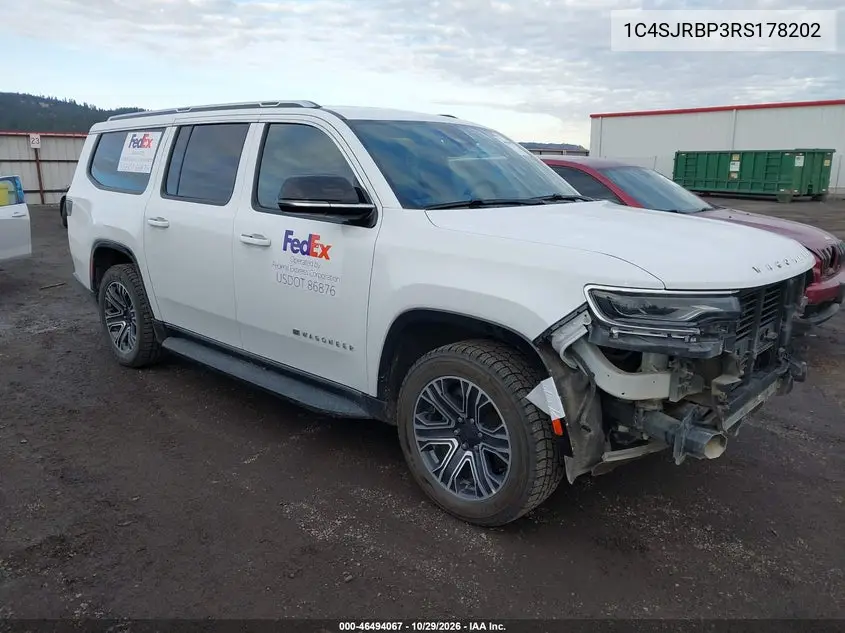 JEEP WAGONEER 2024, VIN 1C4SJRBP3RS178202