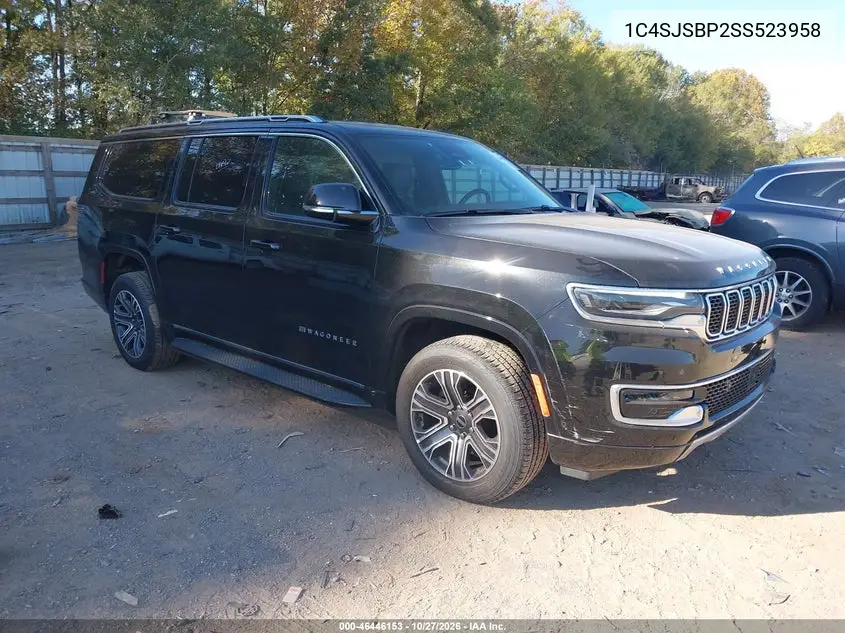 JEEP WAGONEER 2025, VIN 1C4SJSBP2SS523958