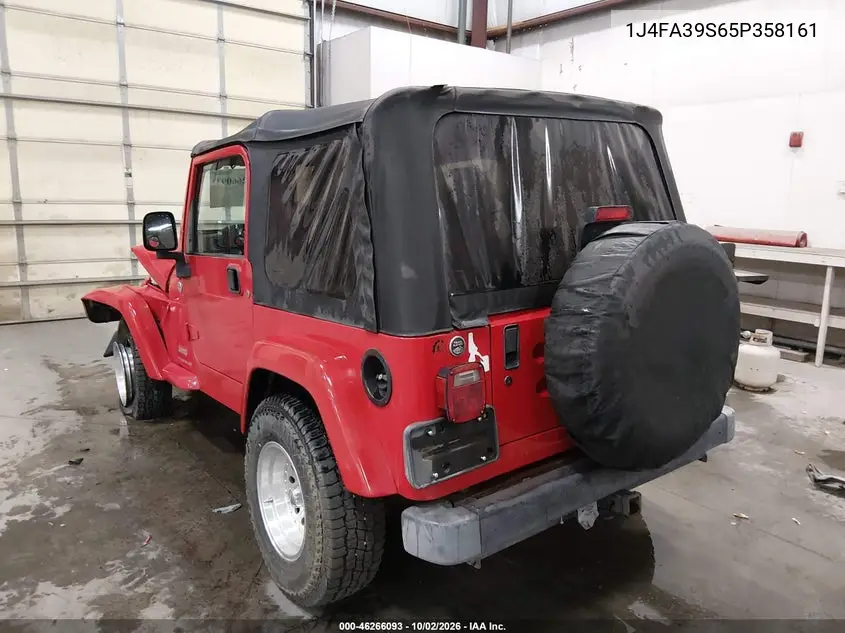 2005 JEEP WRANGLER VIN 1J4FA39S65P358161 — фото 3