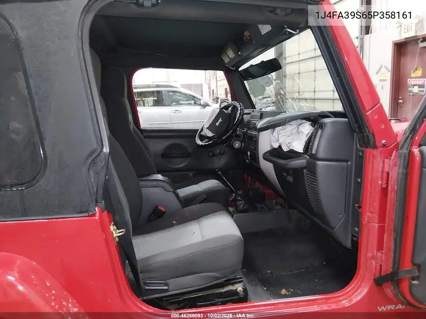 2005 JEEP WRANGLER VIN 1J4FA39S65P358161 — фото 5
