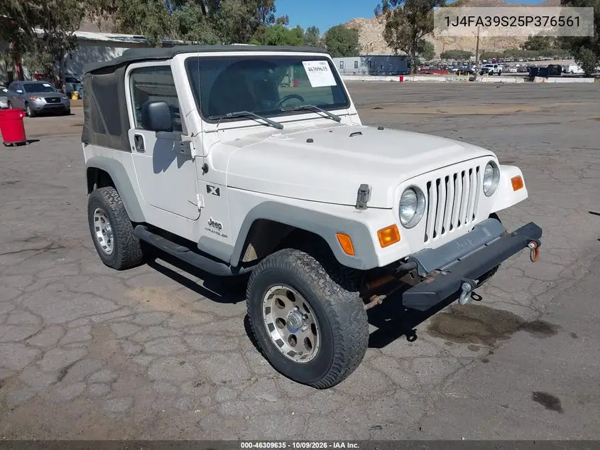 JEEP WRANGLER 2005, VIN 1J4FA39S25P376561