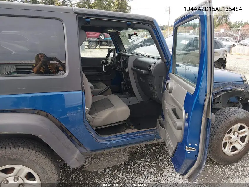 2010 JEEP WRANGLER VIN 1J4AA2D15AL135484 — фото 5