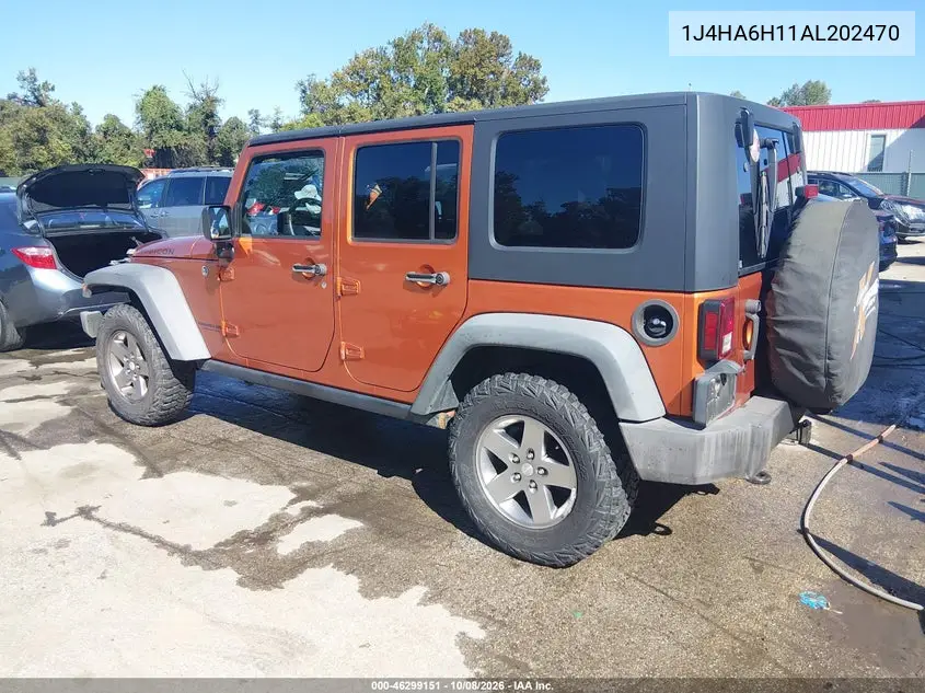 2010 JEEP WRANGLER VIN 1J4HA6H11AL202470 — фото 3