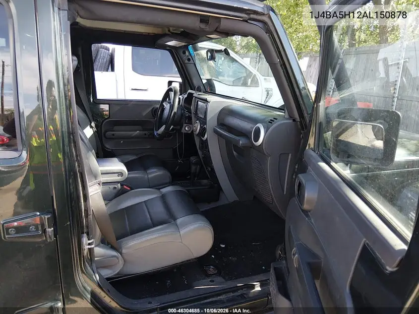 2010 JEEP WRANGLER VIN 1J4BA5H12AL150878 — фото 5